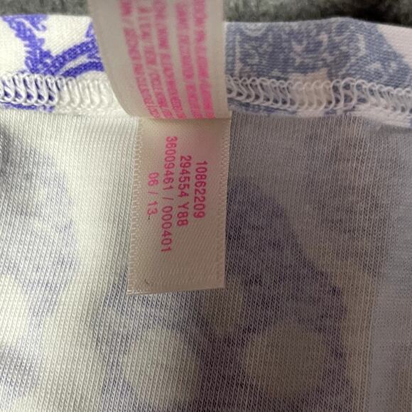 Victoria's Secret PINK 2013 Low Rise Cheekster Panty Purple Skulls Halloween - Picture 6 of 7